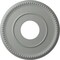 Ekena Millwork Bradford Ceiling Medallion (Fits Canopies up to 6 5/8"), 12 1/2"OD x 3 7/8"ID x 3/4"P, Primed White CM12BR - alternate 1